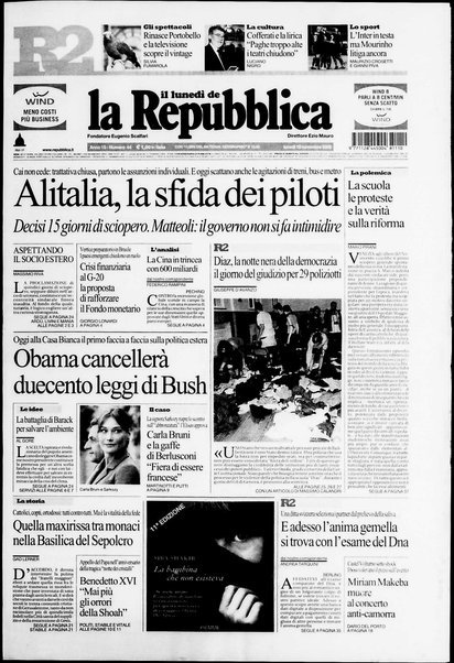 Il lunedì de La repubblica